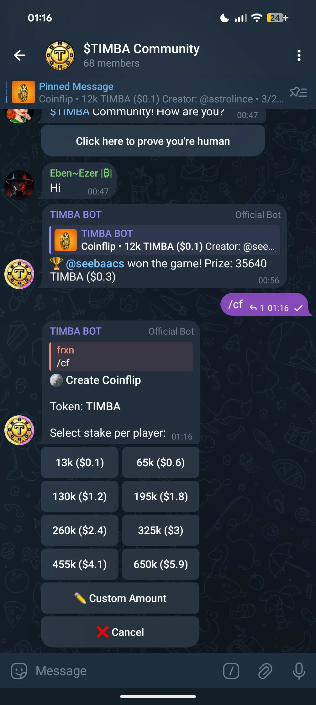 Play Coinflip - Screenshot 1