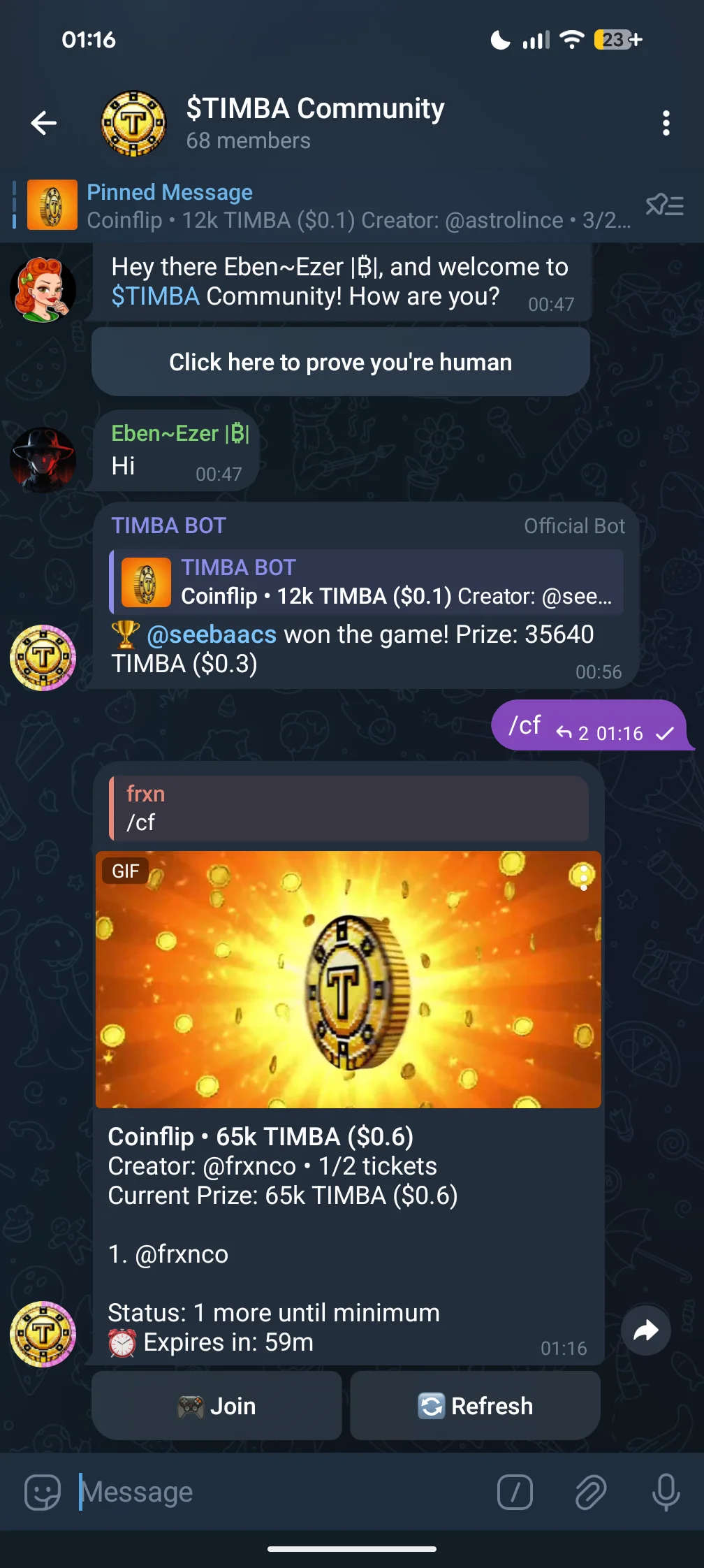 Play Coinflip - Screenshot 2
