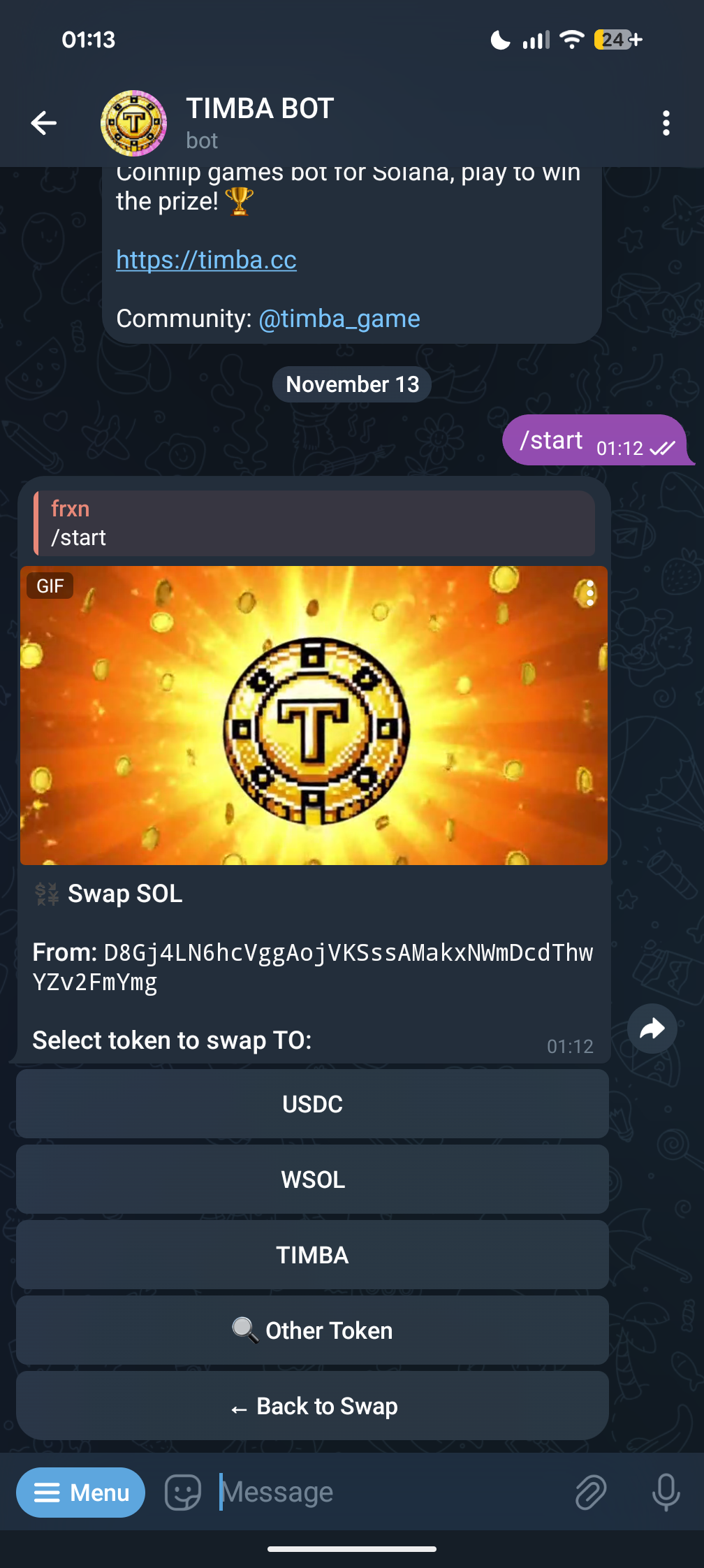 Swap Tokens - Screenshot 2
