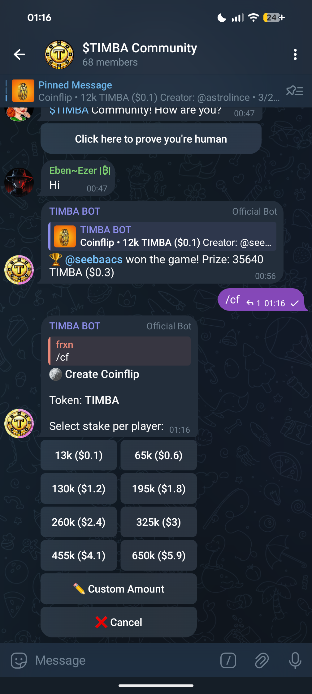 Play Coinflip - Screenshot 2